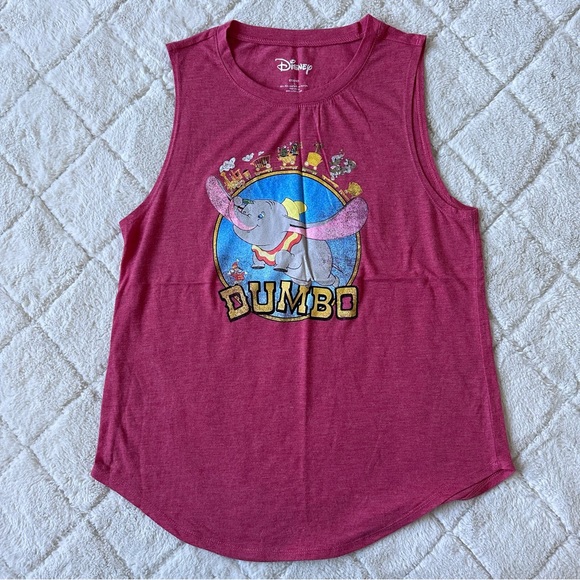 Disney | "Dumbo" Vintage Round Neck Muscle Tee Tank Top | Size Large - Picture 2 of 9